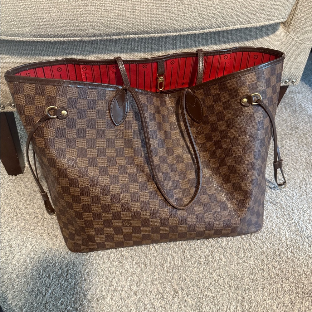 Louis Vuitton Brown Neverfull GM